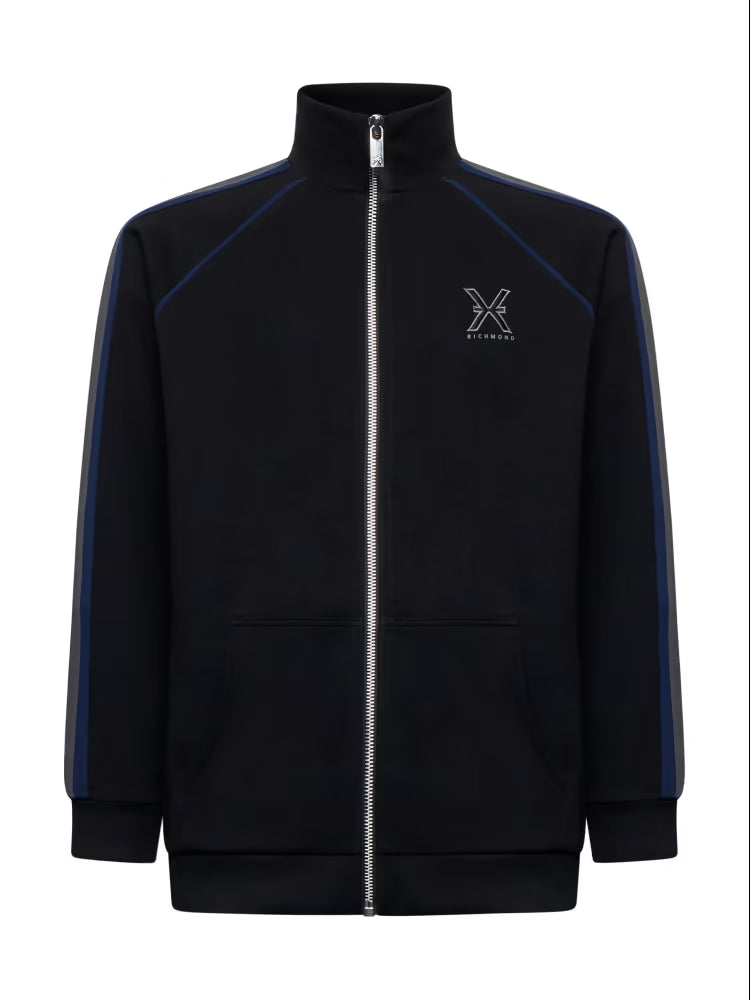 RICHMOND X ZIP THROUGH SWEATSHIRT