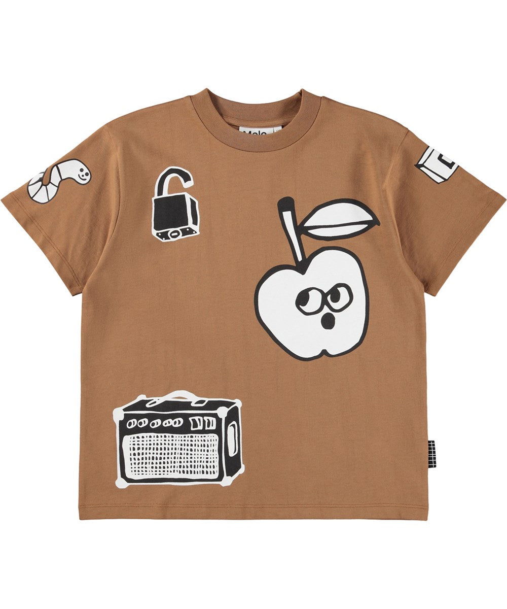 MOLO KIDS RODNEY WOODEN T SHIRT