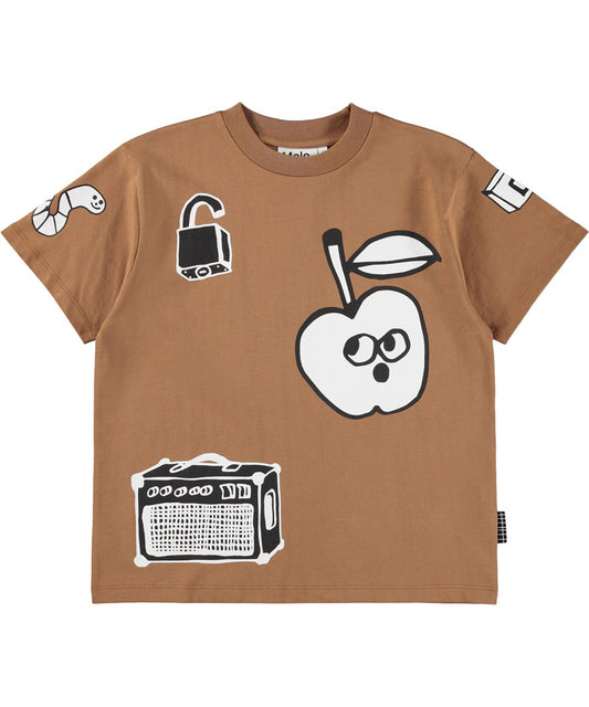 MOLO KIDS RODNEY WOODEN T SHIRT