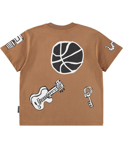 MOLO KIDS RODNEY WOODEN T SHIRT