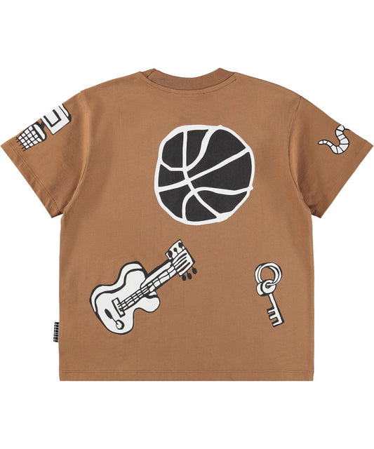 MOLO KIDS RODNEY WOODEN T SHIRT