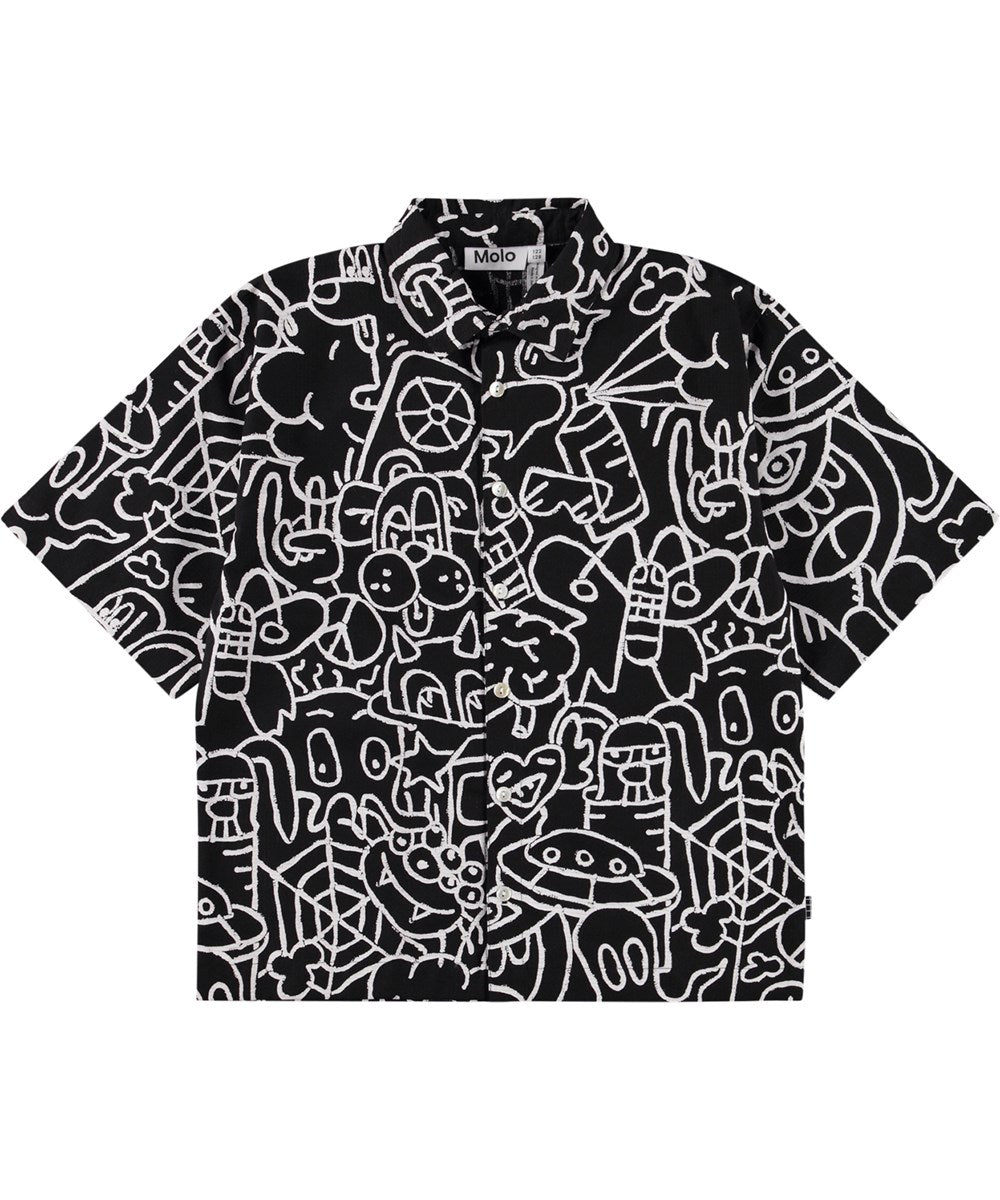 MOLO OVERSIZED GRAPHIC SHIRT