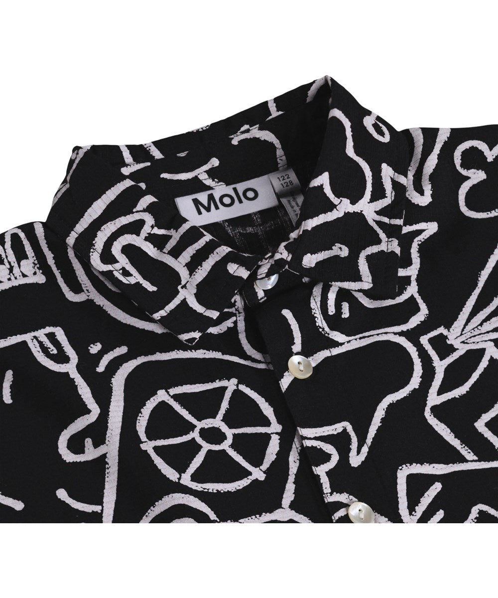MOLO OVERSIZED GRAPHIC SHIRT