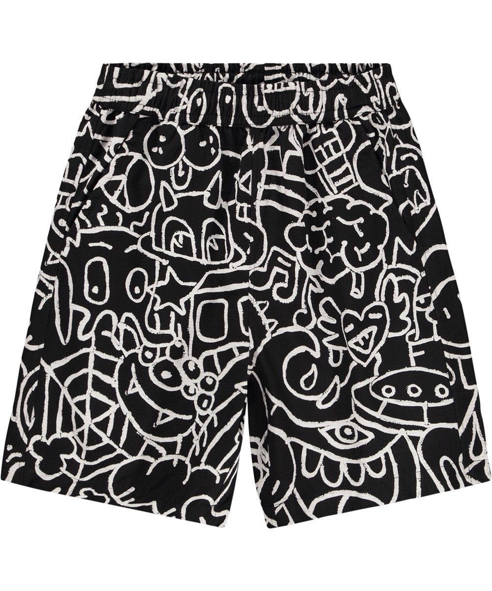 MOLO LOOSE FIT GRAPHIC PRINT SHORT