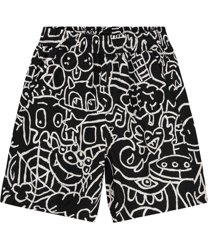 MOLO LOOSE FIT GRAPHIC PRINT SHORT