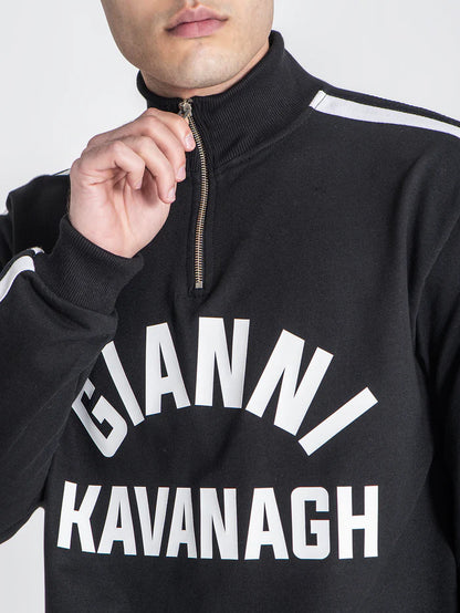 GIANNI KAVANGH HALF ZIP SWEATSHIRT