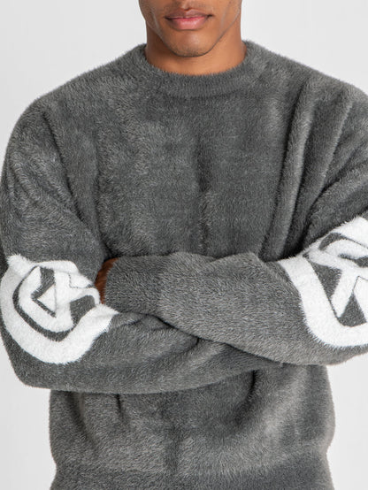 GIANNI KAVANAGH STRUCTURED KNIT SWEATER
