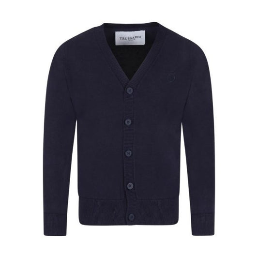 TRUSSARDI KIDS NOGOS KNITTED CARDIGAN