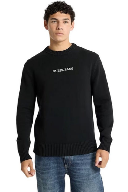 GUESS JEANS KNITTED LOGO PULLOVER