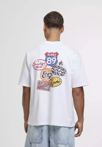 KARL KANI RETRO PATCH OVERSIZED TEE