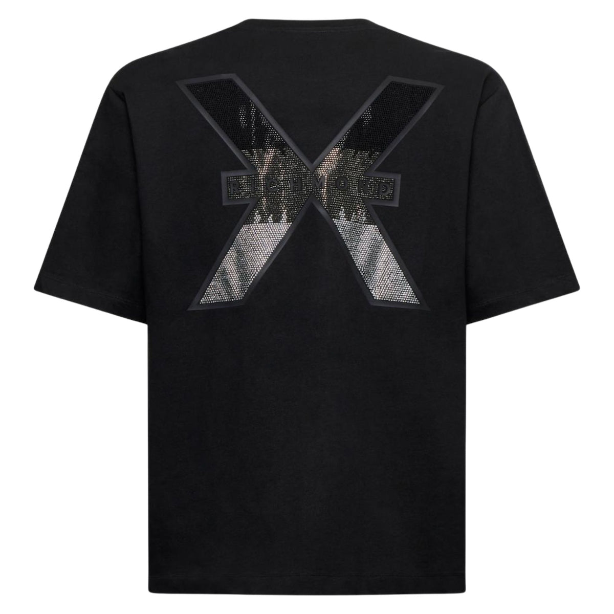 RICHMOND X BACK STRASS PRINT T SHIRT