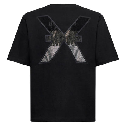 RICHMOND X BACK STRASS PRINT T SHIRT