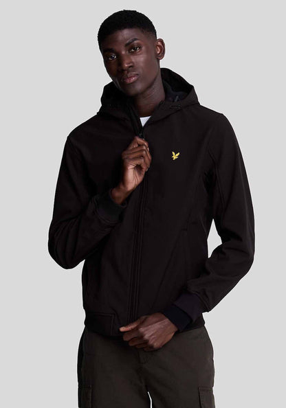 LYLE&SCOTT FLEECE LINED SOFTSHELL JACKET