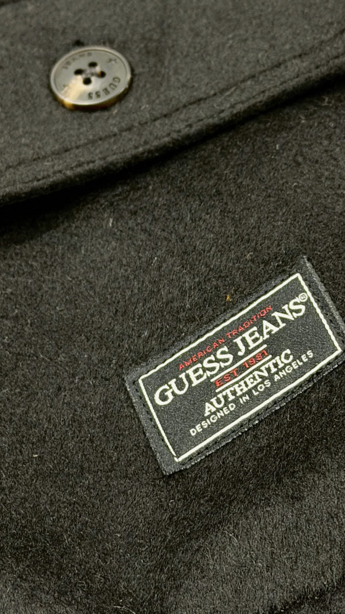 GUESS JEANS WOOL BLEND OVERSHIRT
