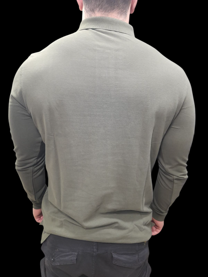 U.S POLO MAN BASIC LOGO COLLAR T SHIRT