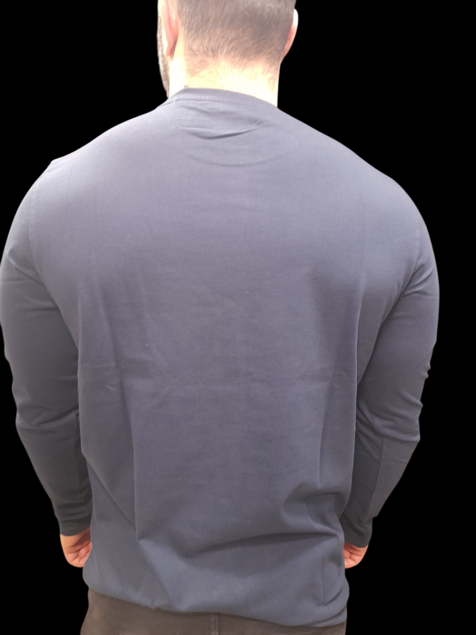 U.S POLO MAN LS BASIC LOGO T SHIRT