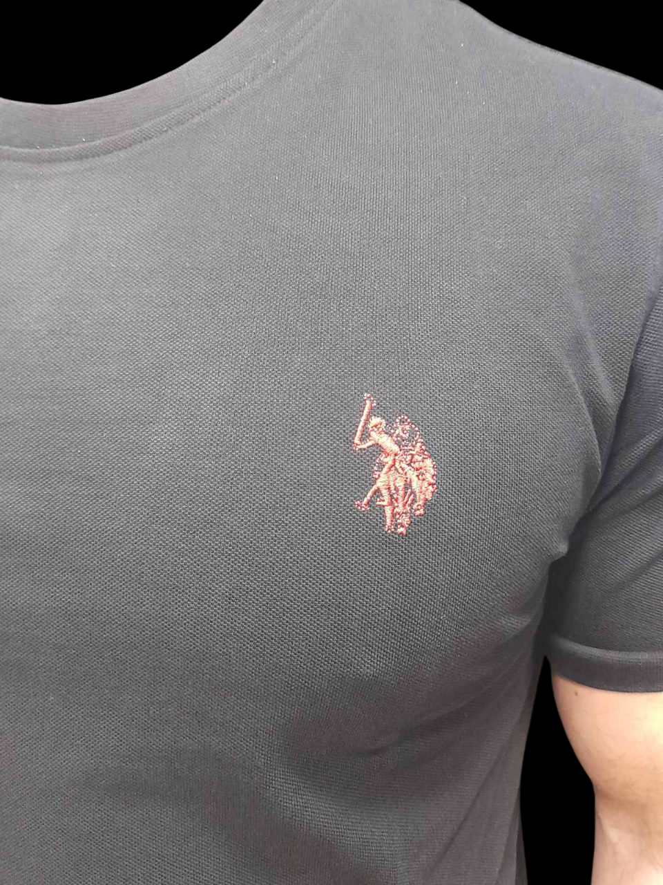 U.S POLO MAN PIQUET T SHIRT