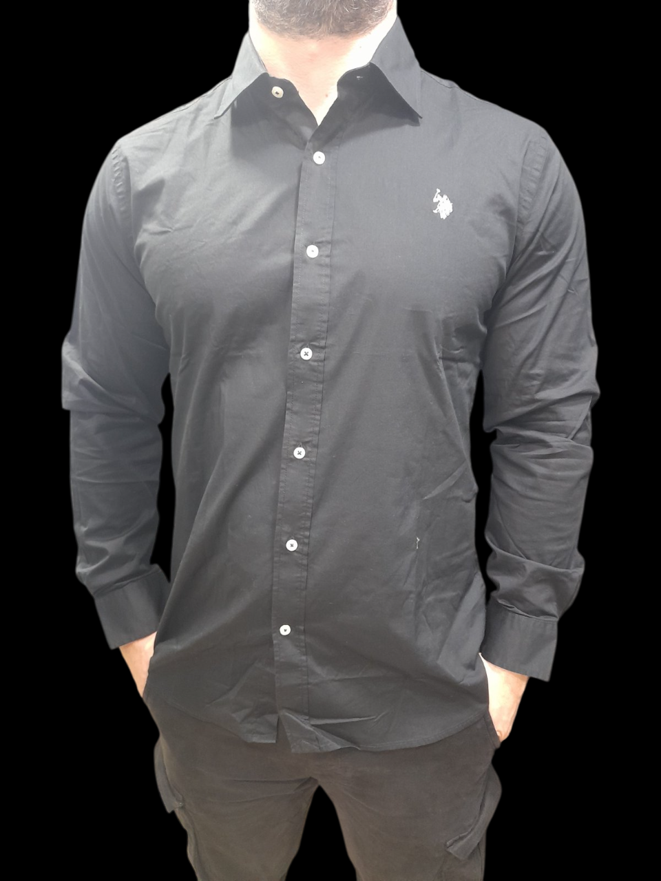 U.S POLO MAN LS SHIRT