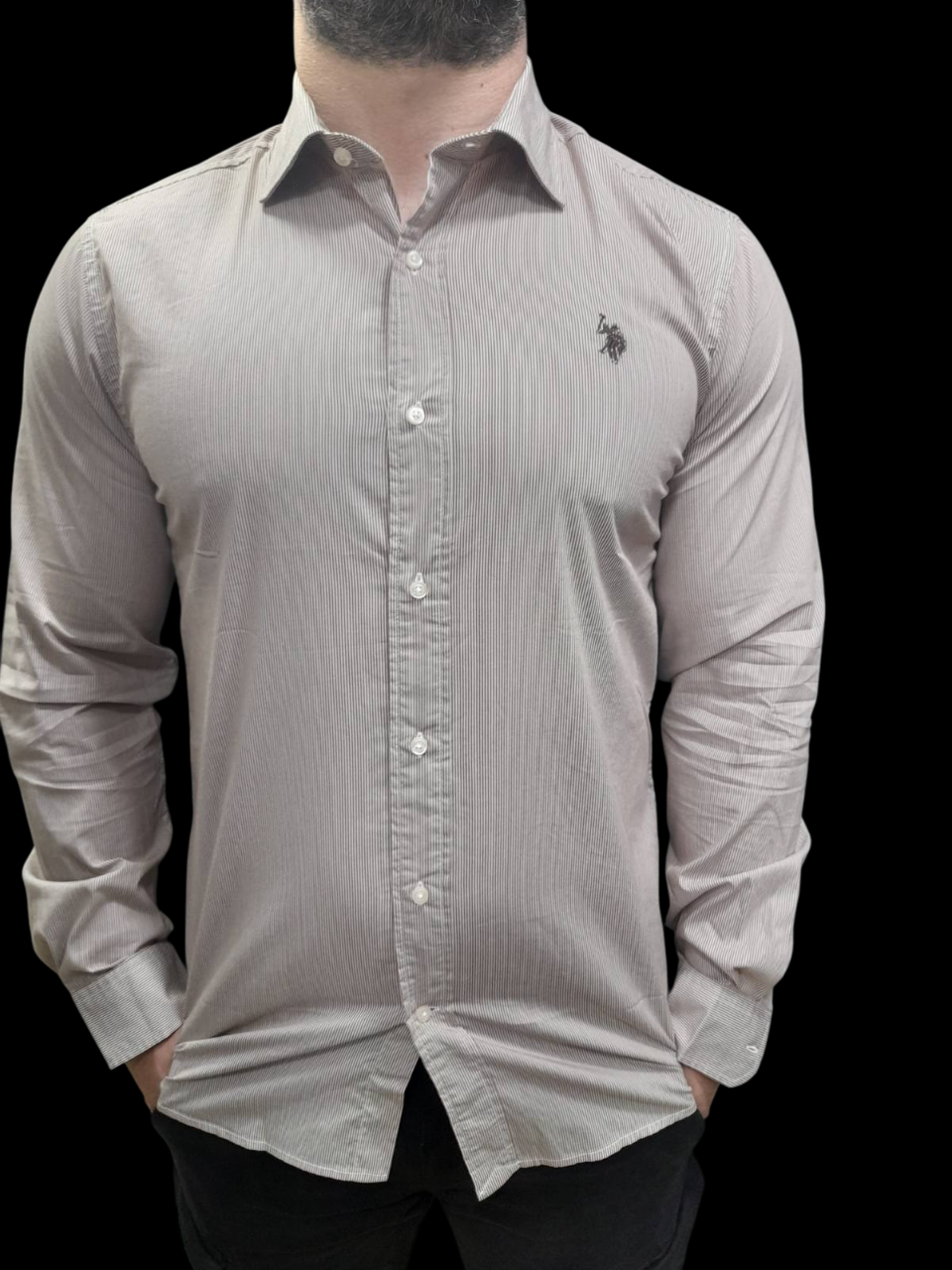 U.S POLO MAN ZED STRIPED SHIRT