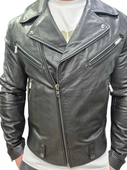 IMPERIAL FASHION BIKER LEATHER JACKET