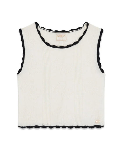 GUESS KIDS KNITTED TANK TOP