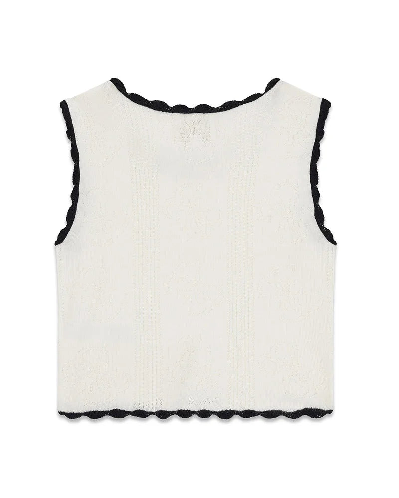 GUESS KIDS KNITTED TANK TOP