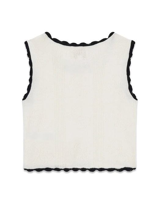 GUESS KIDS KNITTED TANK TOP