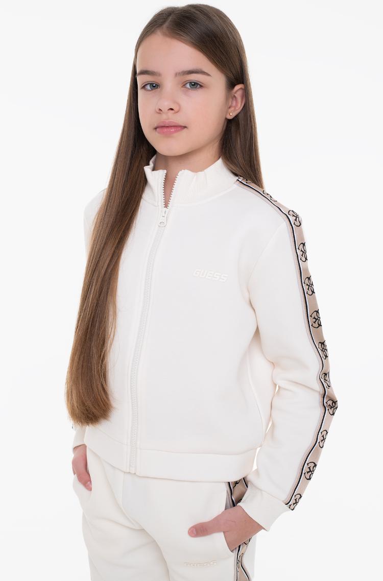 GUESS 4G LOGO STRIPED FOOTER