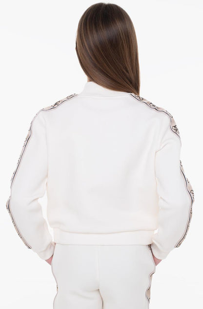 GUESS 4G LOGO STRIPED FOOTER