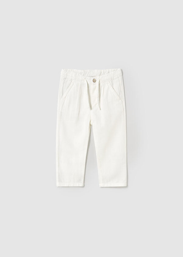 MAYORAL COTTON LINEN TROUSER