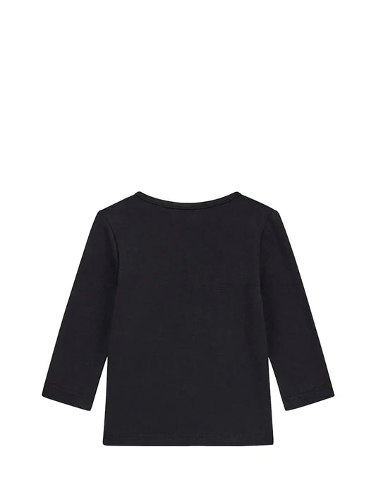 GUESS LS LETTERS PRINT T SHIRT