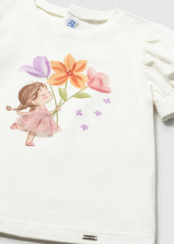 _MAYORAL DOLL BLOSSOM T SHIRT