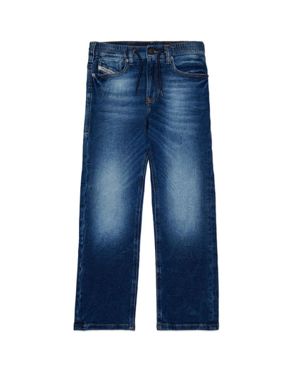 DIESEL KIDS D-KROS -J JJJ DRAWSTRING DENIM PANTS