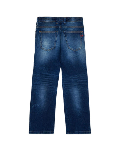 DIESEL KIDS D-KROS -J JJJ DRAWSTRING DENIM PANTS