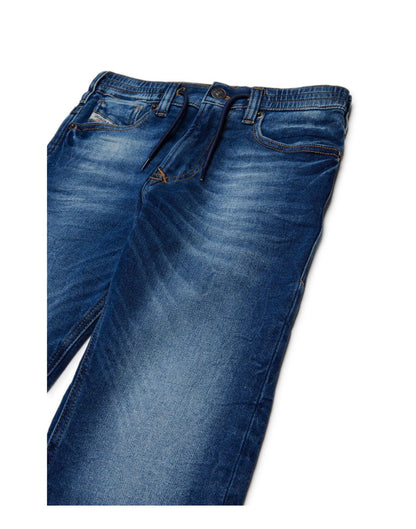 DIESEL KIDS D-KROS -J JJJ DRAWSTRING DENIM PANTS