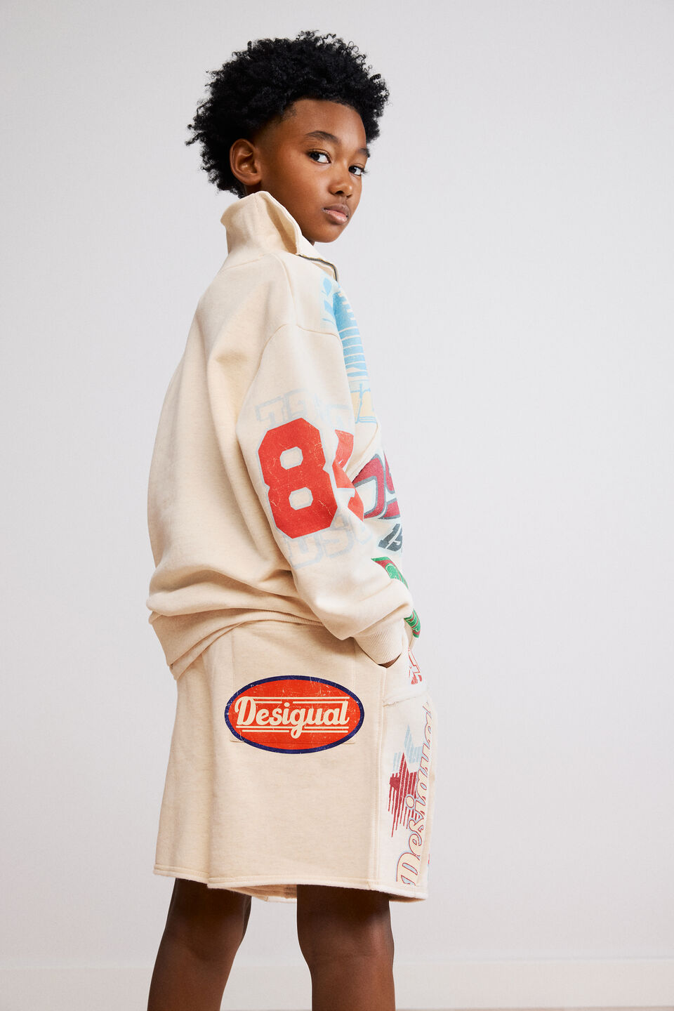 DESIGUAL SWEET PATCH FOOTER