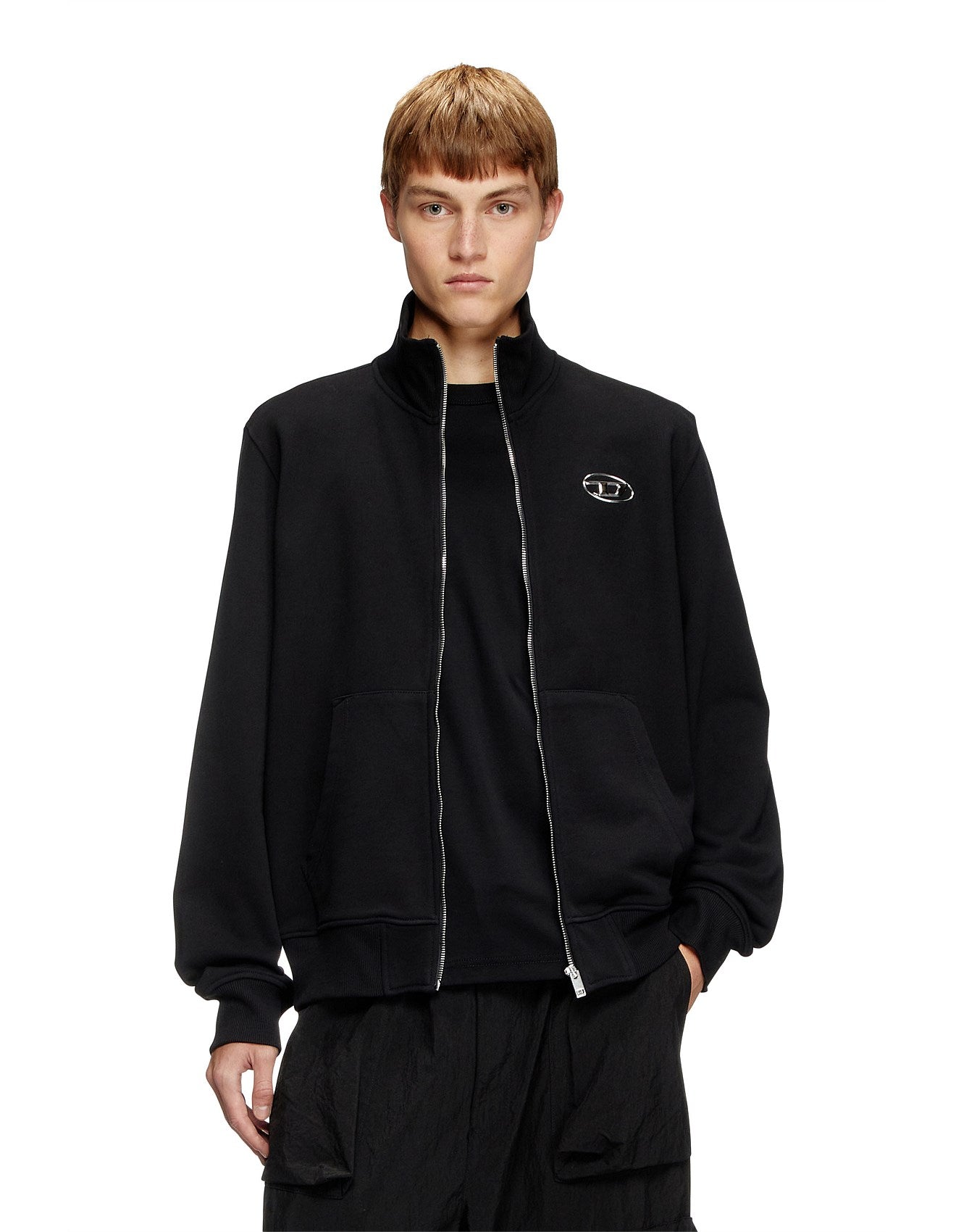 DIESEL S-GINNI-ZIP-OD CARDIGAN