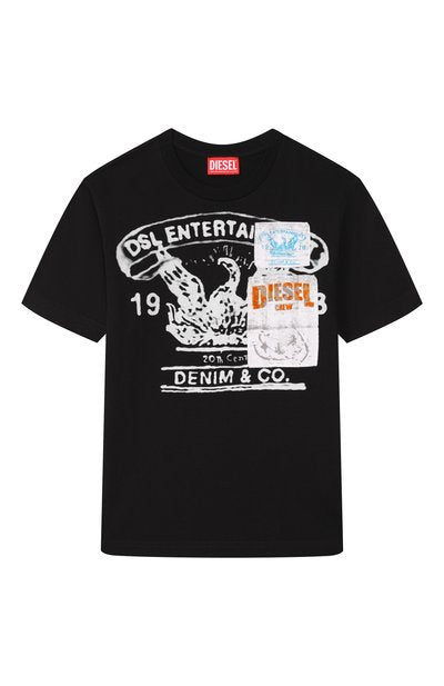 DIESEL KIDS TDERSIM T SHIRT