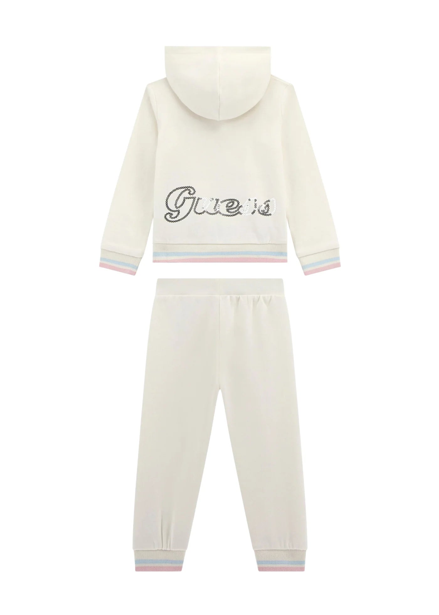 GUESS SET HOODED ZIP TOP & PANTS