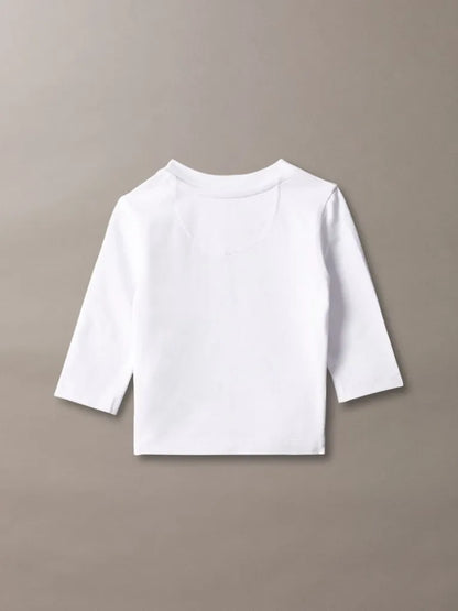 CALVIN KLEIN KIDS LS LOGO T SHIRT