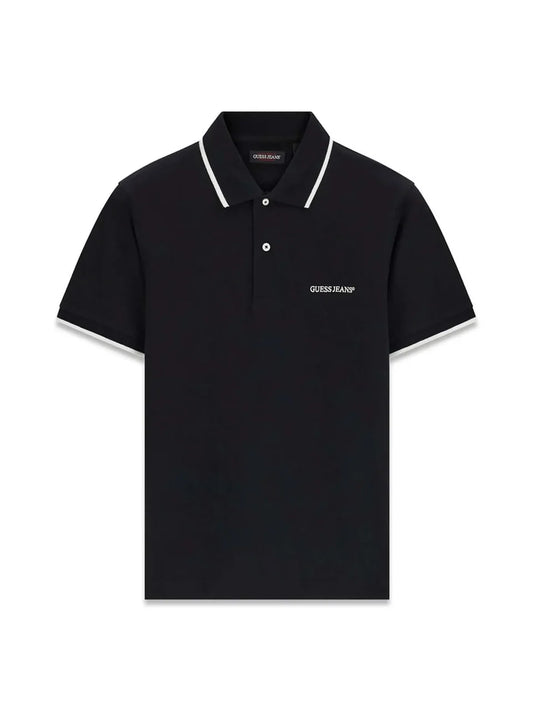 GUESS JEANS REGULAR FIT EMBROIDERY LOGO POLO SHIRT