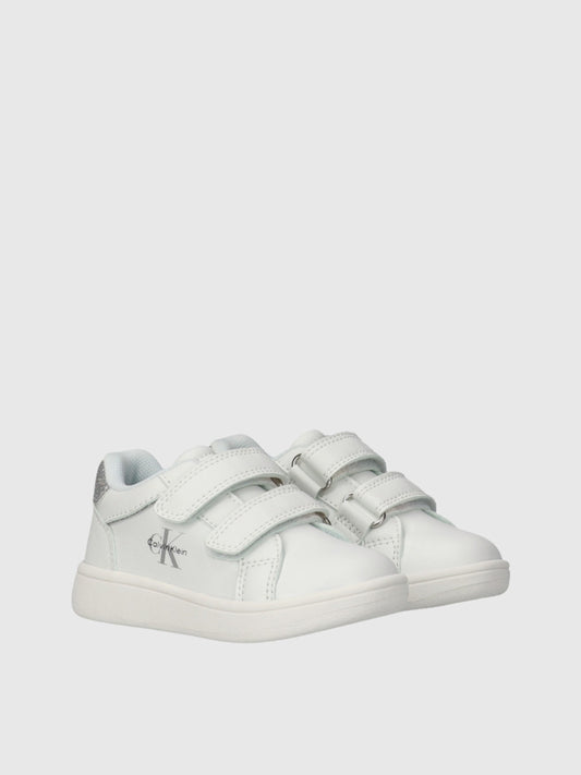CALVIN KLEIN KIDS LOW CUT VELCRO SNEAKERS