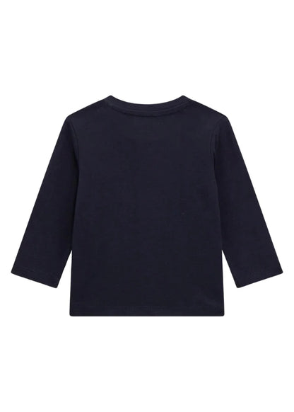 GUESS KIDS EMBROIDERED LOGO T SHIRT