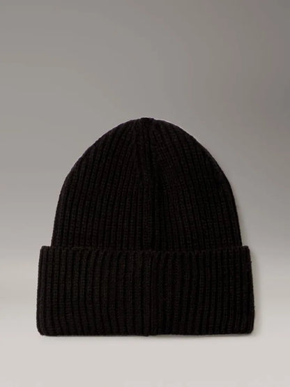 CALVIN KLEIN UNISEX RIBBED BEANIE