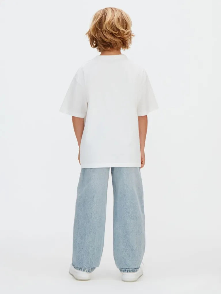 CALVIN KLEIN RELAXED FIT SQUARE LOGO T SHIRT