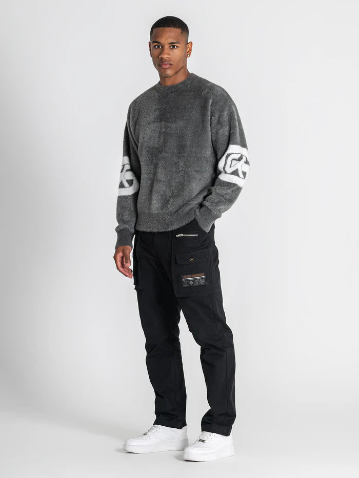 GIANNI KAVANAGH STRUCTURED KNIT SWEATER