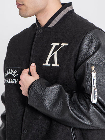 GIANNI KAVANAGH VARSITY BOMBER JACKET