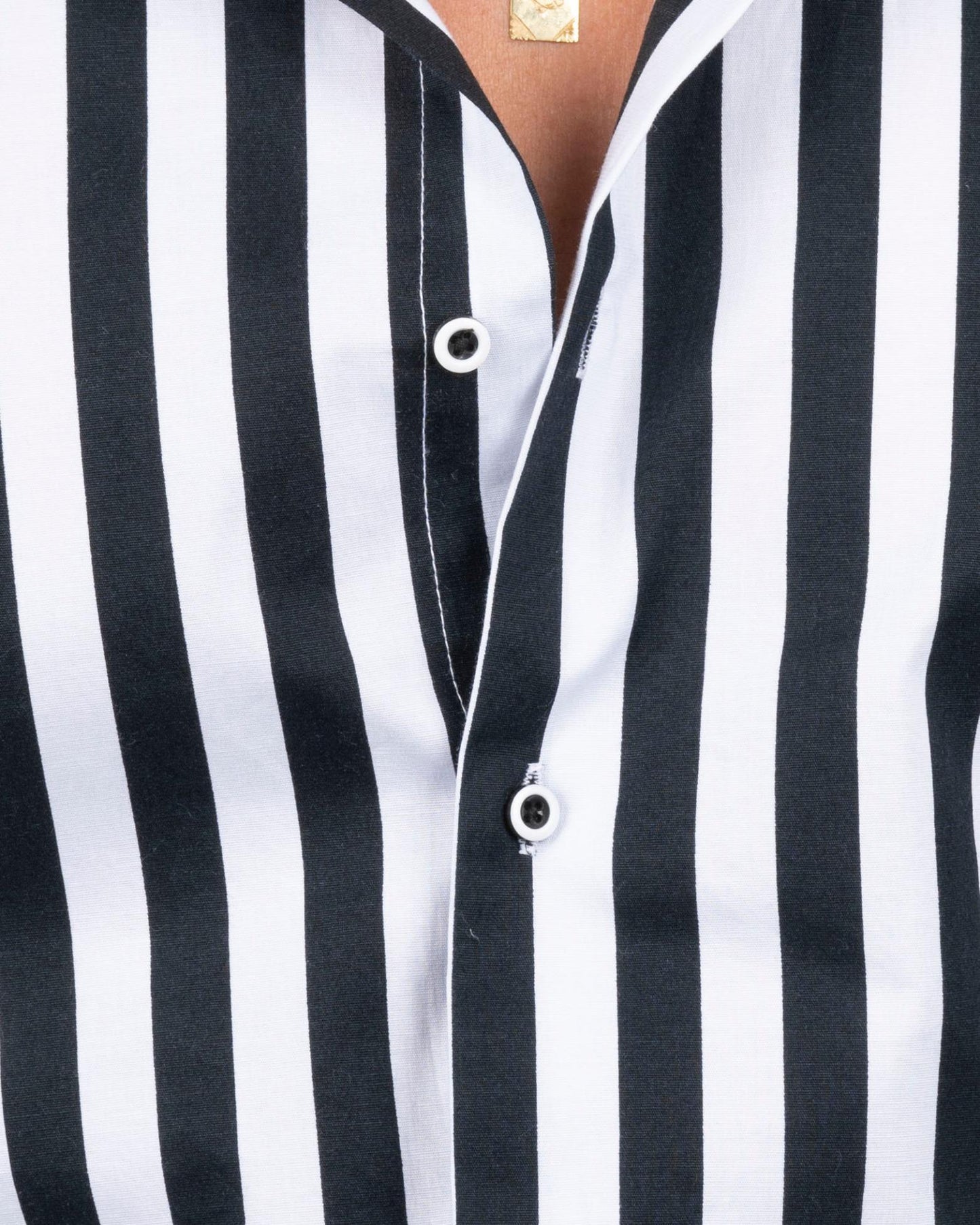 DEZIGN SUITS STRECH COTTON STRIPED SHIRT