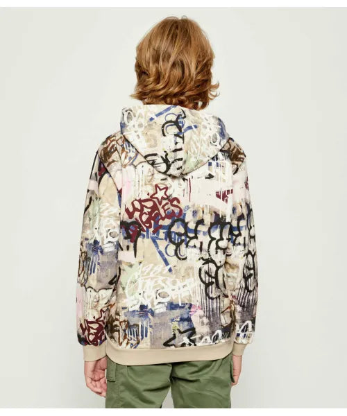 GUESS LS ACTIVE CAMOUFLAGE FOOTER