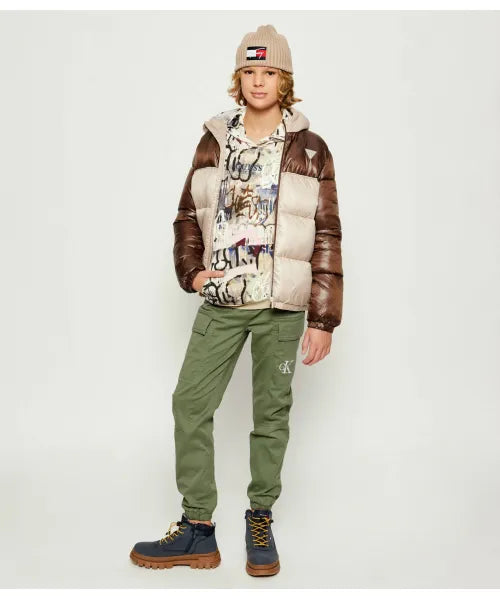 GUESS LS ACTIVE CAMOUFLAGE FOOTER